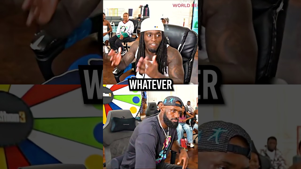 Kai Cenat Urges LeBron James to Start Streaming!🤣