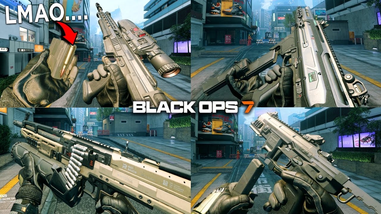 Black Ops 7: All Weapon Reload & Inspect Animations 🔫
