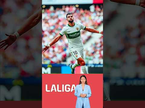 Ельче відповідає Барселоні! ⚽ Рафа Мір забиває наприкінці першого тайму!