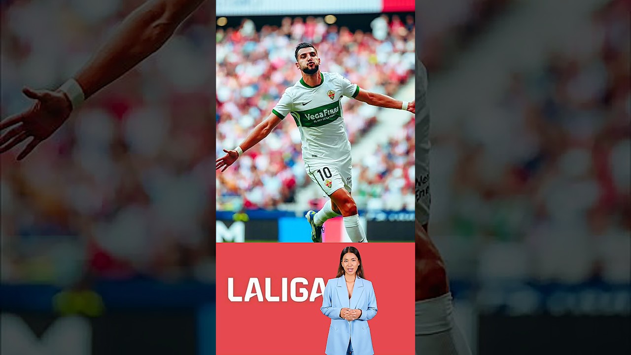 Ельче скорочує рахунок у матчі з Барселоною! ⚽ Рафа Мір забиває наприкінці першого тайму