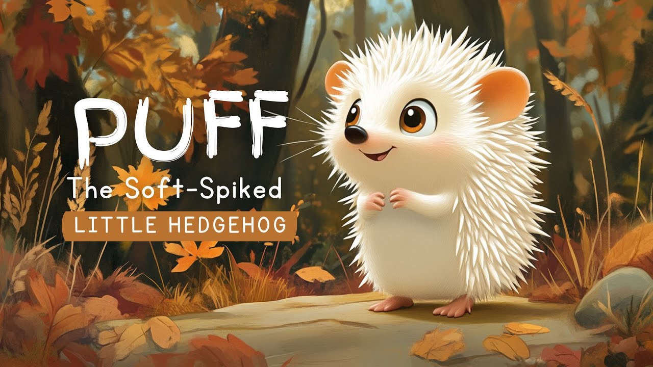 PUFF: THE SOFT-SPIKED HEDGEHOG | Bedtime Stories for Kids (Cozy Woodland Story for Children)