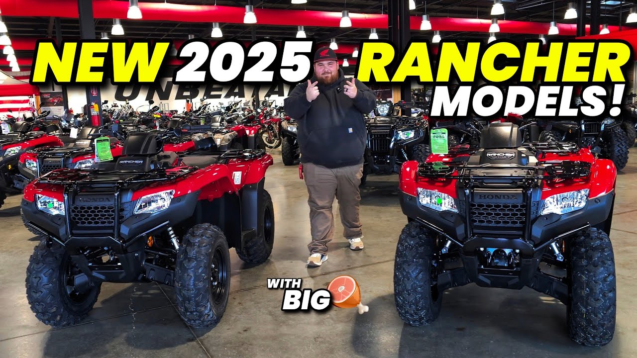 NEW 2025 Discover the 2025 Honda Rancher 420 4x4 ATV – Big Power & No Dealer Fees! 🏍️