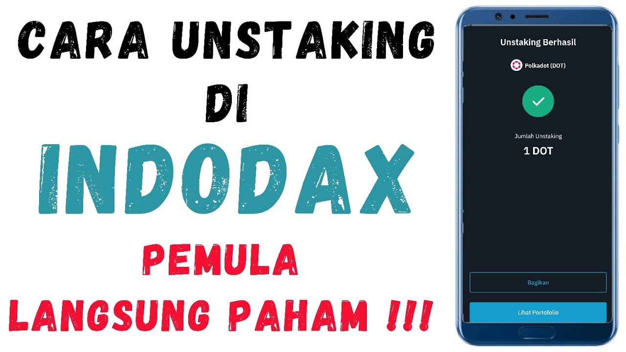 Panduan Mudah Unstaking Crypto di Indodax untuk Pemula 🔓