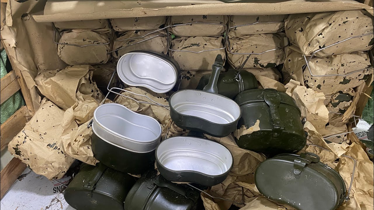 Khui Kiện Cà Mèn Nhôm Liên Xô Lưu Kho Hiếm Có Giá Trị Sưu Tập 🛢️