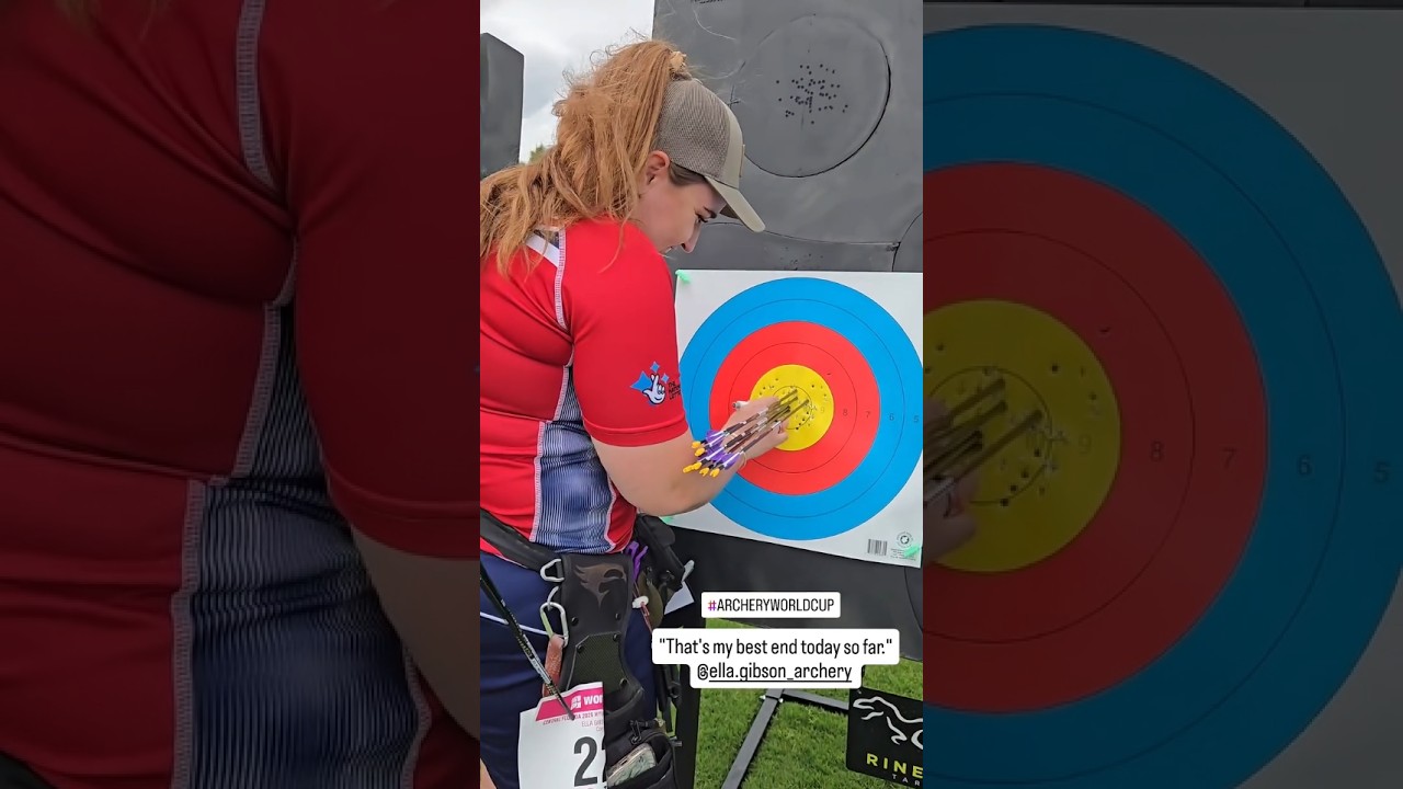 Ella Gibson at 2025 World Cup Stage 1 🏹