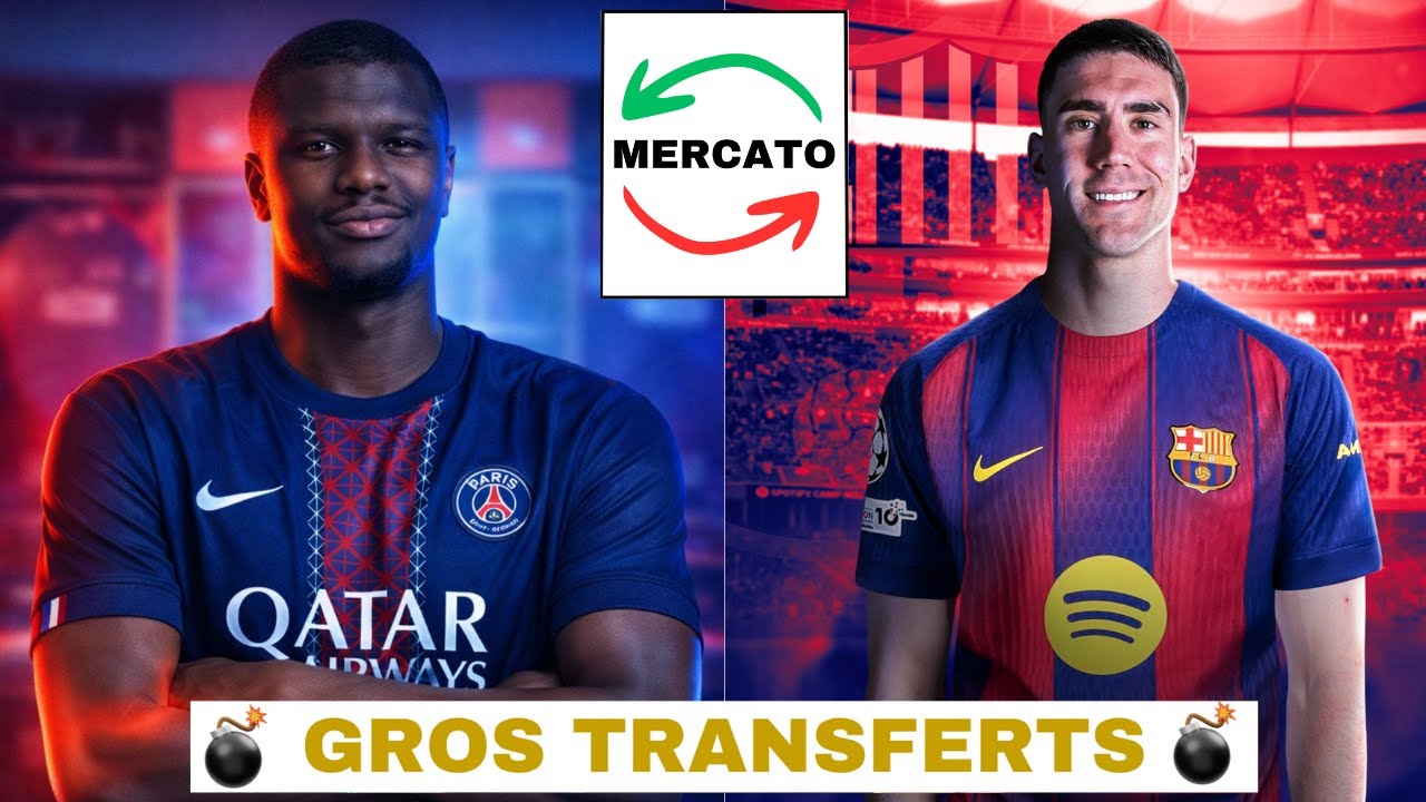 Transferts majeurs du Mercato 2025 ⚽