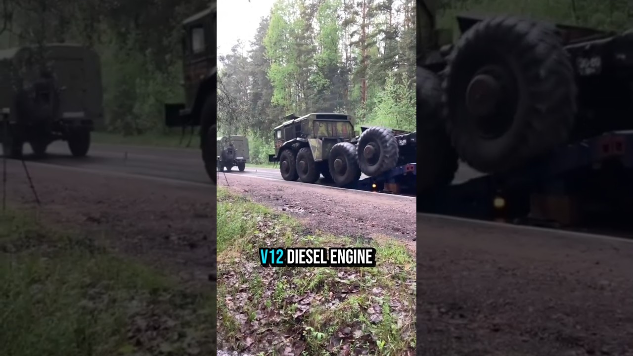 MAZ 537: The Cold War Nuclear Missile Towing Truck 🚚