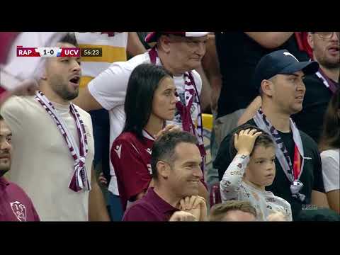 REZUMAT: Rapid - Univ. Craiova 1-2. Primul eşec pentru giuleşteni