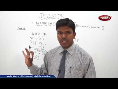 Nikhilam Method of Division | Speed Maths | Vedic Mathematics