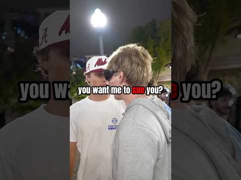 Frat Dude PRESSED ME!