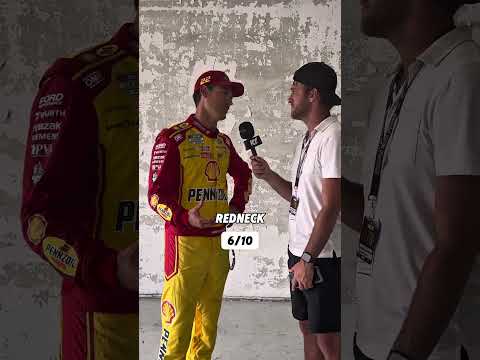 Rapid fire questions with Joey Logano 🔥