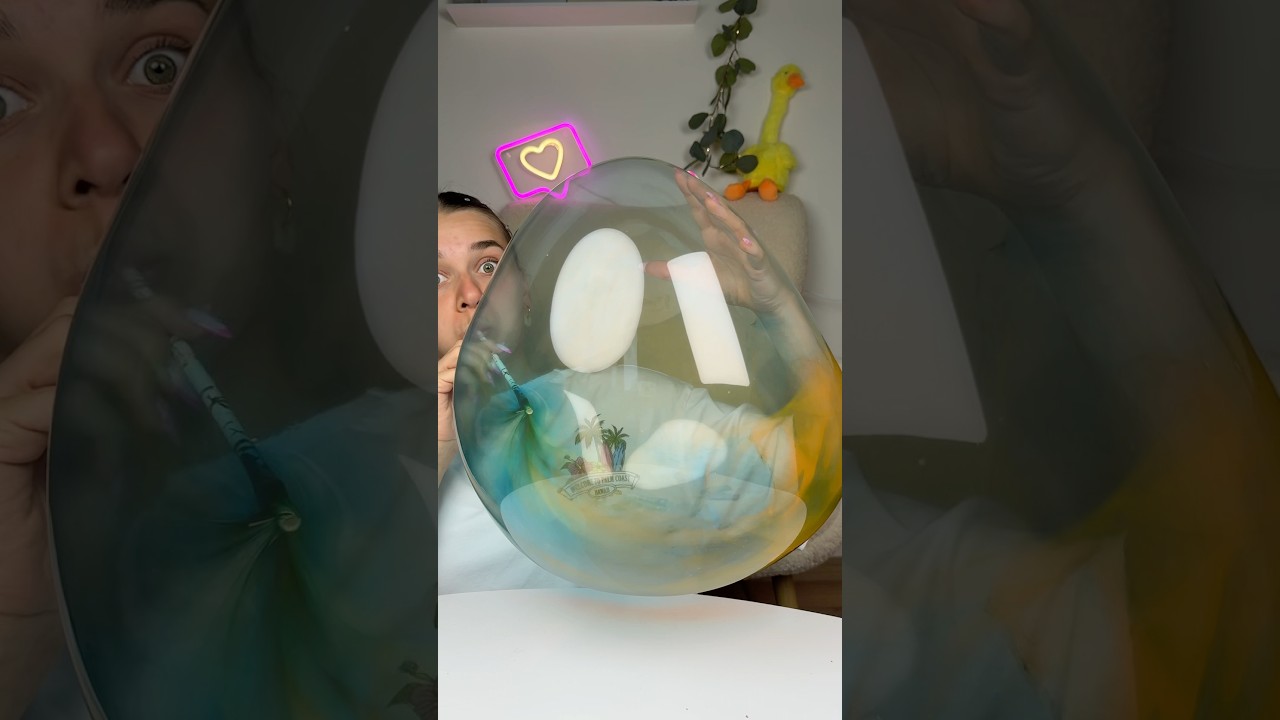 Giant Glue Bubble Trick! π