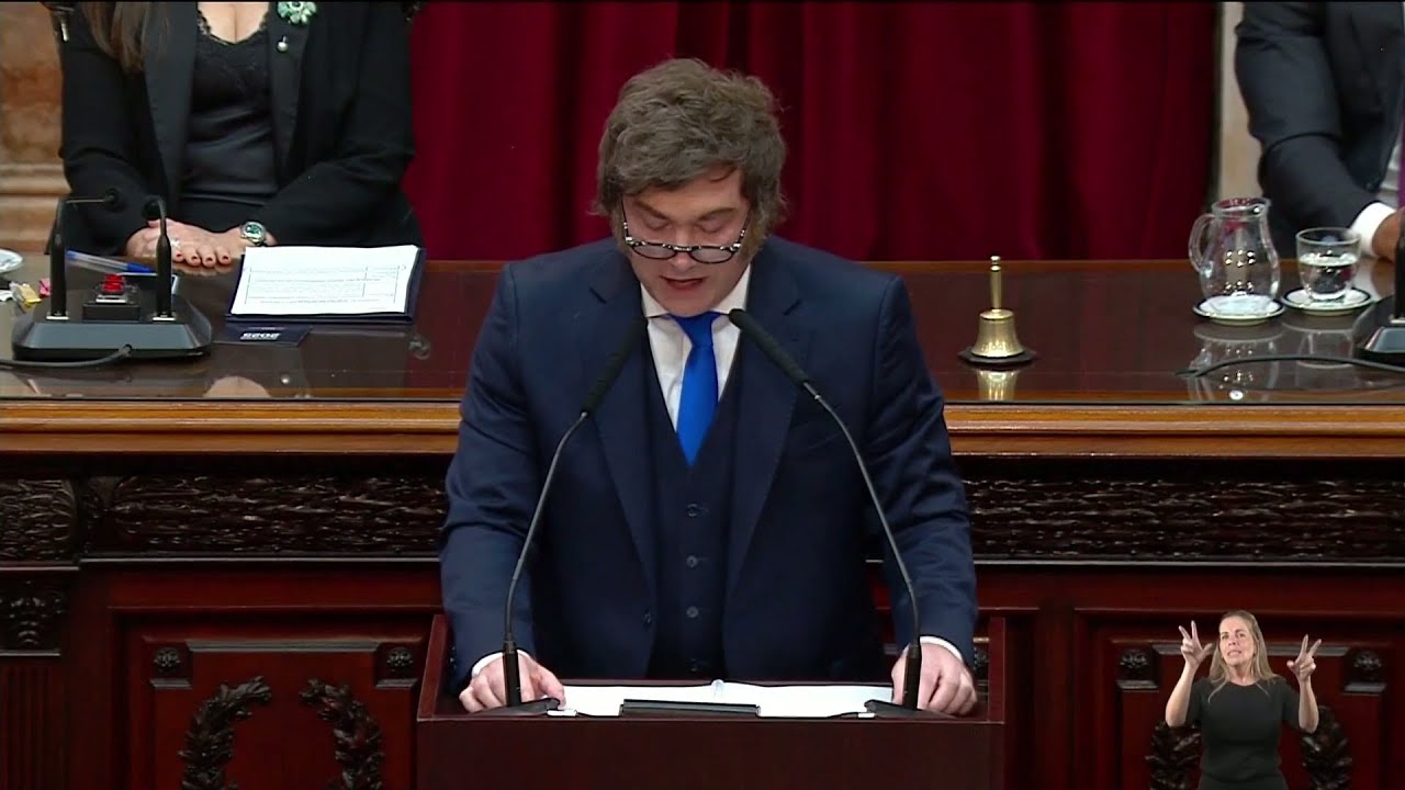 Javier Milei en la Apertura de Sesiones 🚨