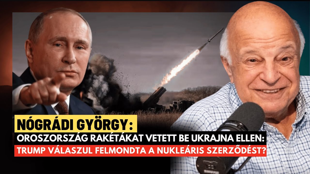 Fontos bejelentés: Oroszország rakétatámadást indított – Nógrádi György elemzése 🚨