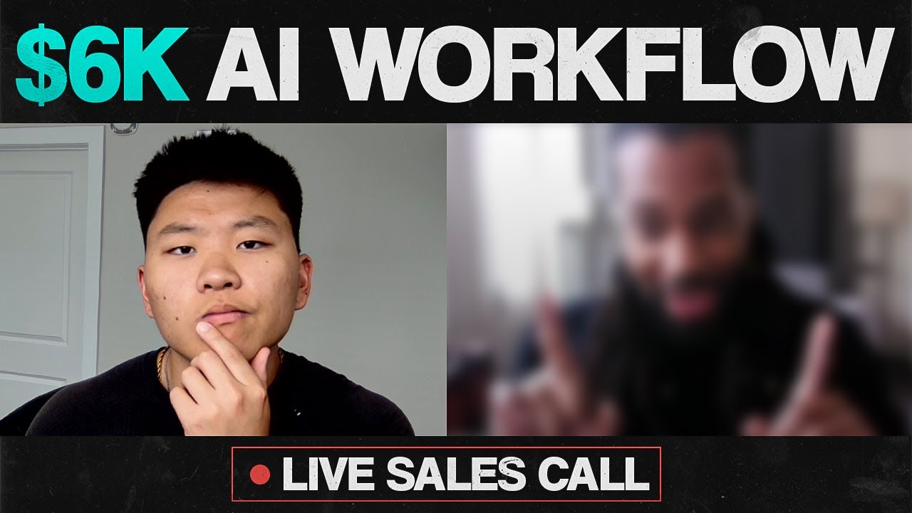 Selling a $6000 AI Workflow: Live Sales Call 🎯