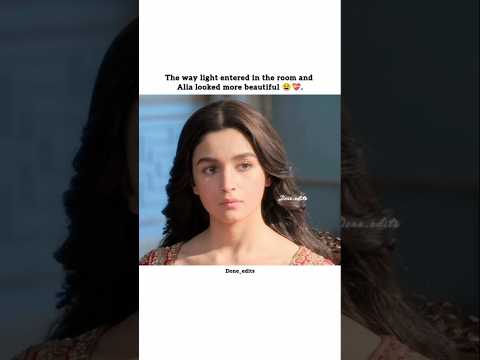 She looked so gorgeous ❤️✨|| Done_edits || #bollywood #aliabhatt #kalank #shorts