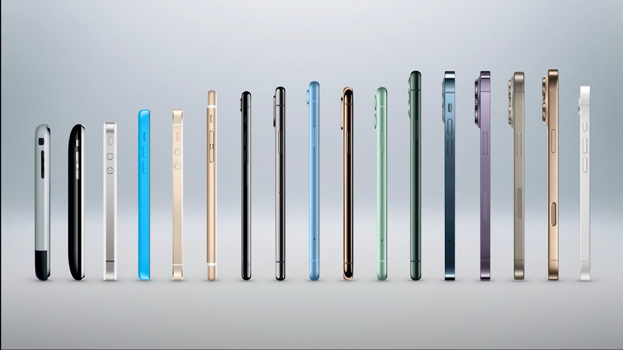 iPhone Evolution: From 2007 to iPhone 16 π±