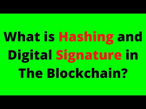 Crypto Exchanges | What is Hashing & Digital Signature in The Blockchain