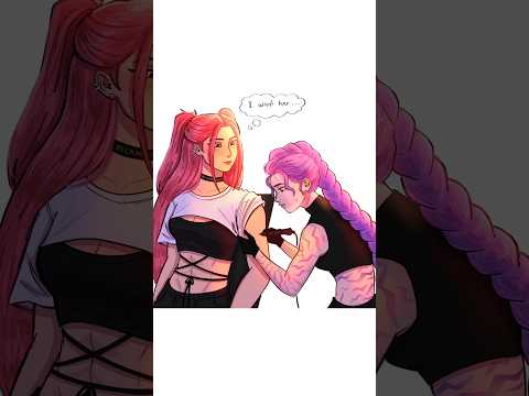 Tattoo Artist Rumi!?😳🔥KPop Demon Hunters Comic Dub