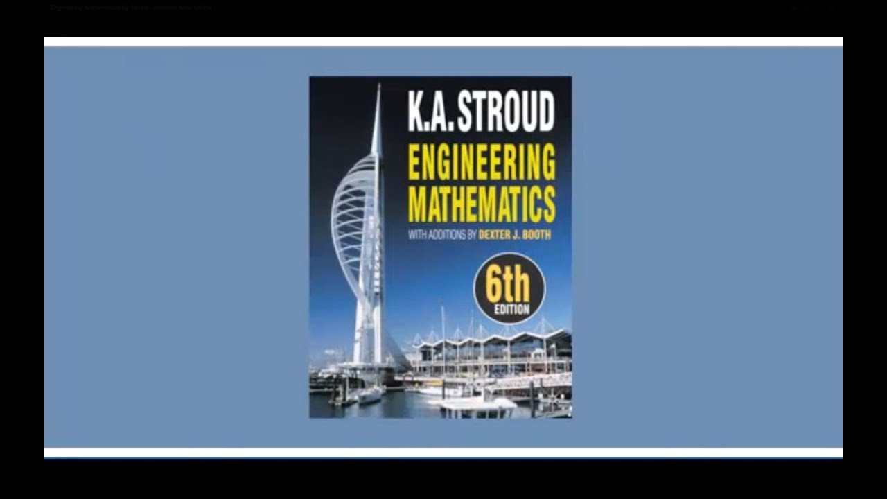 Master Engineering Mathematics with Stroud's Expert Personal Tutor π