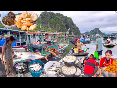 Vịnh Hạ Long Mùa Cá Thu Ảo | Độc Đáo Món Chả Sam Vỉa Hè