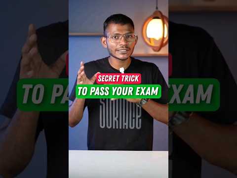 Secret Trick to Pass your Exam #exam #hack #trick #paper #pass #tech #ai #website