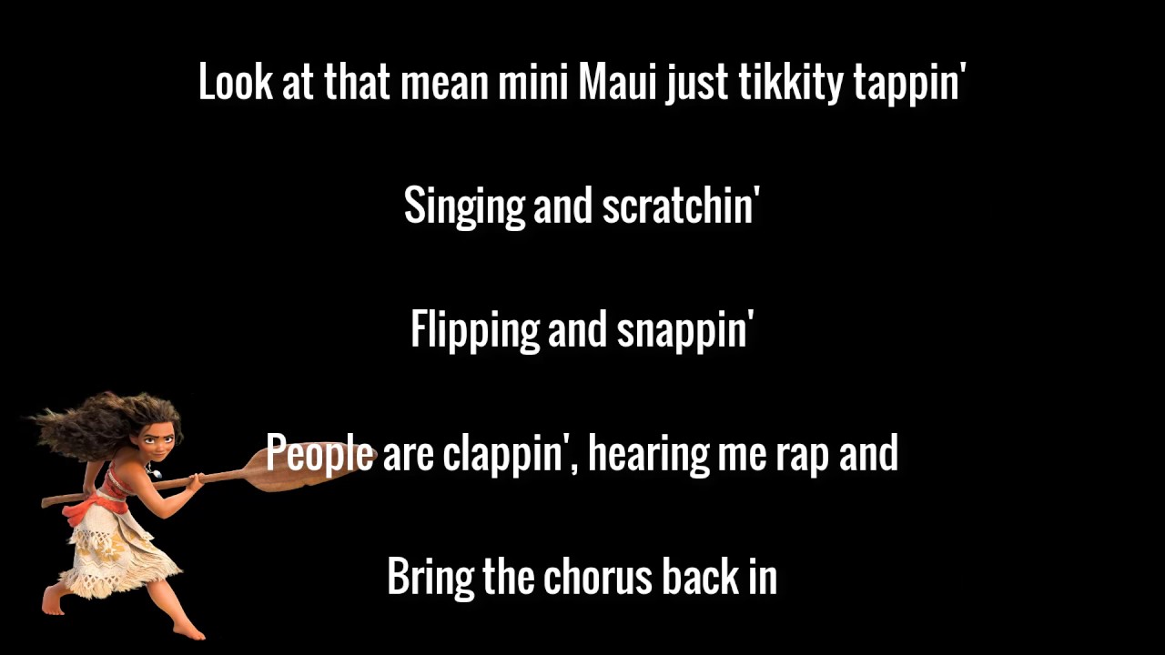 Jordan Fisher & Lin-Manuel Miranda - You're Welcome (Lyric Video)