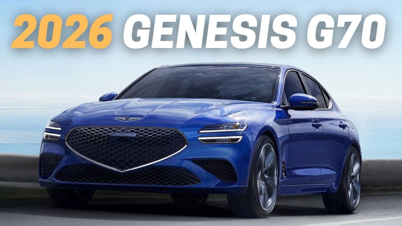 2026 Genesis G70: 9 Things You Need To Know