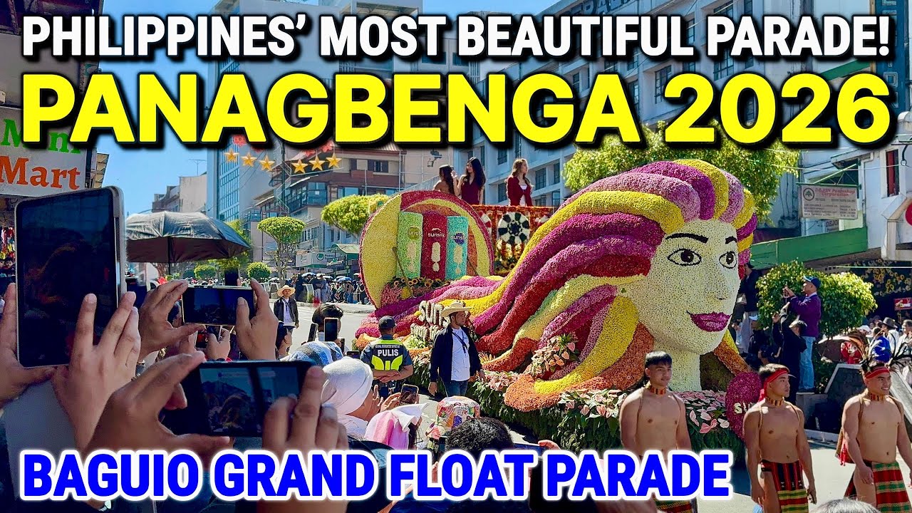 BAGUIO CITY PANAGBENGA 2026: Grand Float Parade in Baguio, Philippines - ALL FLOATS