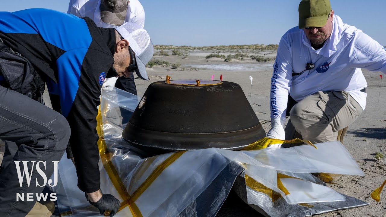 NASA’s Osiris-REx Mission Returns Largest Asteroid Sample Ever 🚀