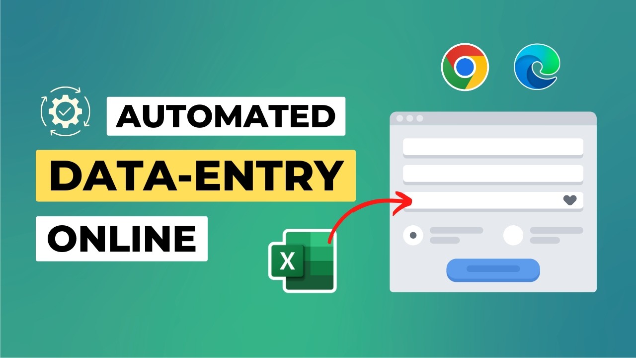 Effortless Online Data Entry: Auto-Fill Forms from Excel with Chrome Extension 📊