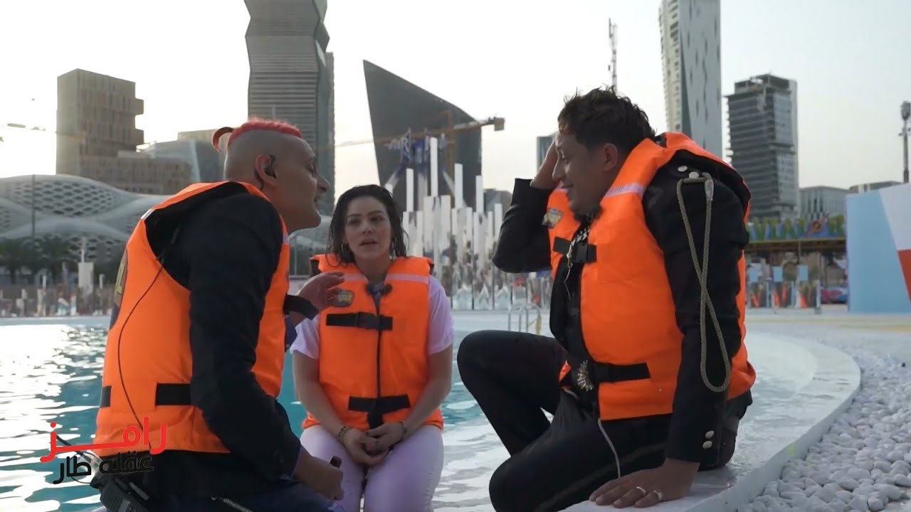 لورديانا وحمو بيكا يرقصان ويغنيان مع رامز جلال 🎤