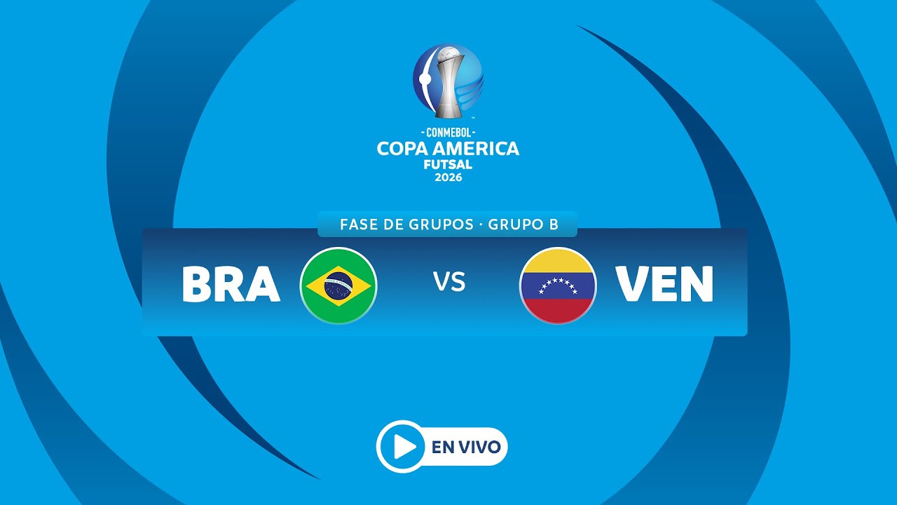 Brasil vs Venezuela en vivo - Copa América Futsal 2026 🇧🇷