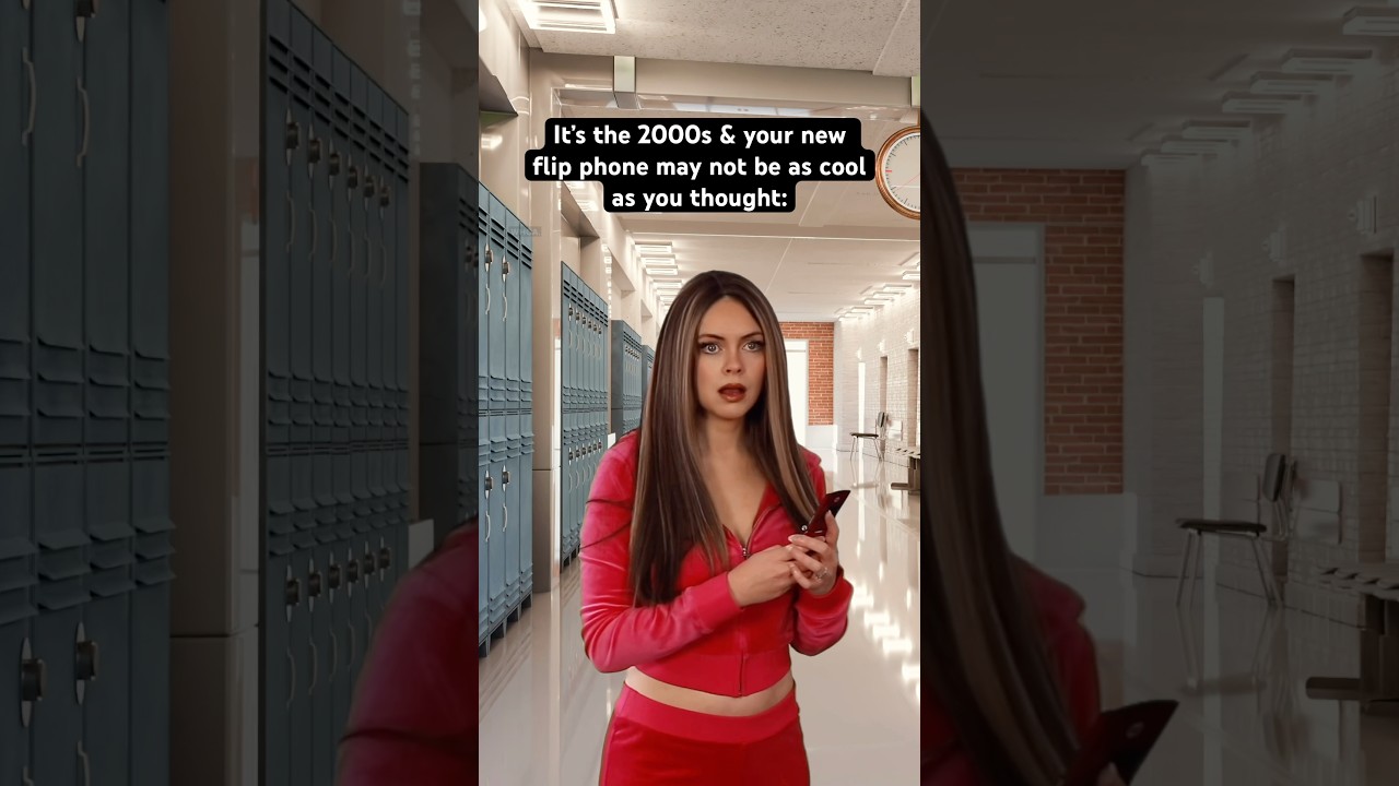 It’s the #2000s & your new flip phone may not be as cool as you thought. #nostalgia #millennials