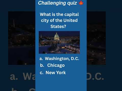 Can You Answer in Seconds? | Challenging Quiz #usatrivia #quizmasters #quickquiz