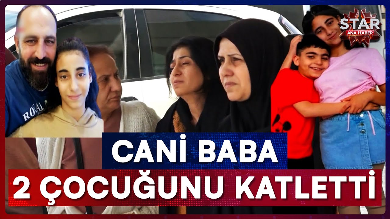 Adana'da Baba İki Çocuğunu Katledip İntihar Etti 😢