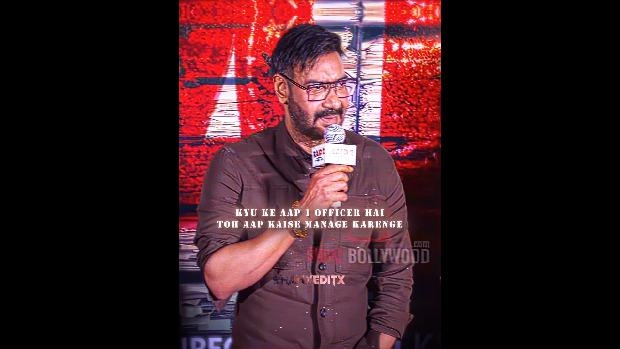 Ajay Devgan's Sense of Humor 😂