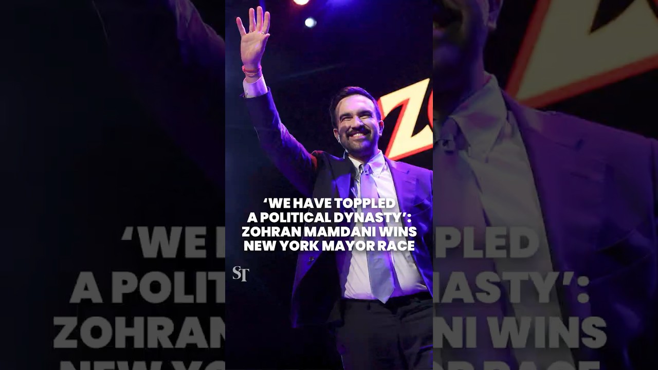 Zohran Mamdani Projected to Win New York City Mayor Race