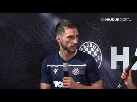 Dimitrios Diamantakos nakon utakmice Hajduk - Slaven Belupo 2:2