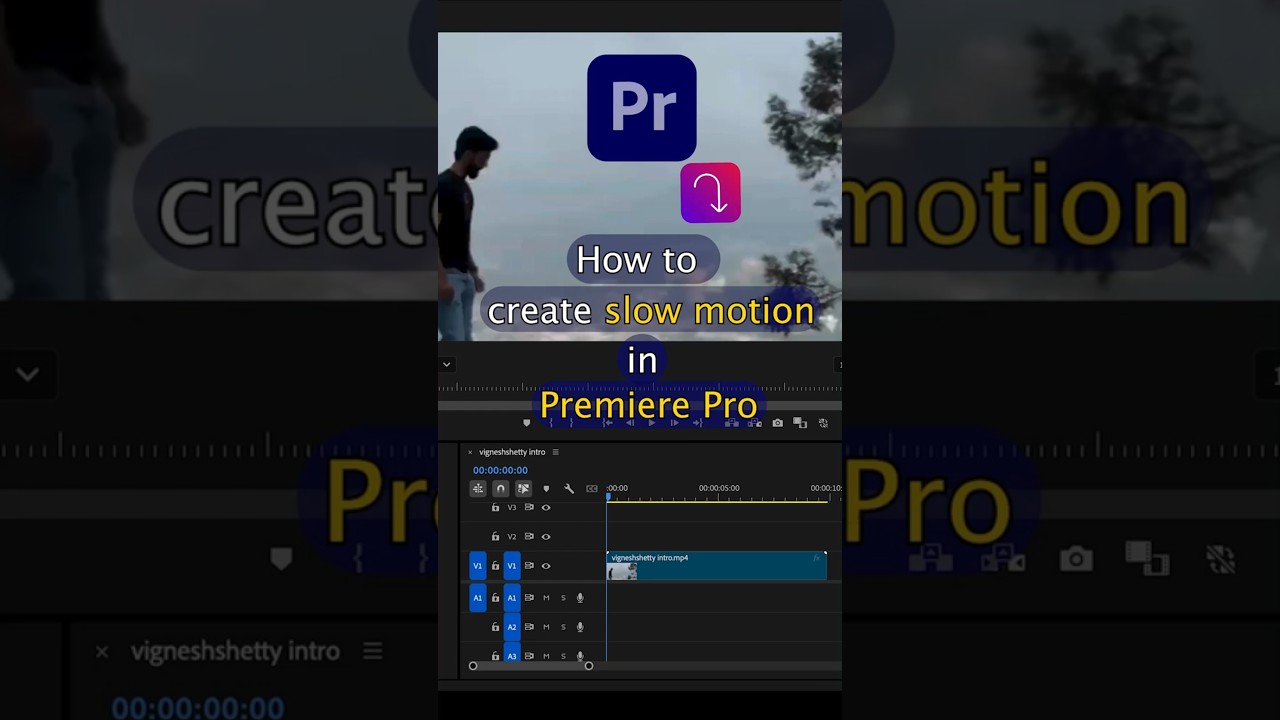 Create Super Slow Motion in Adobe Premiere Pro 🎥