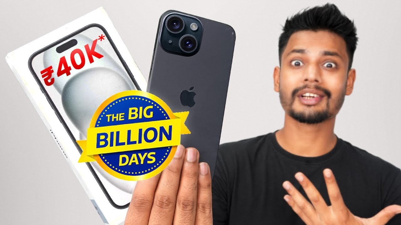 iPhone 15 ₹40K & 15 Plus ₹45K in BBD Sale 📱