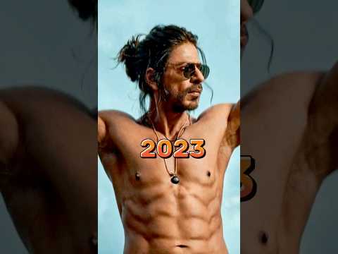 Evolution of Shah Rukh Khan (2023 - 1966) #pathan #evolution #shortsfeed #india