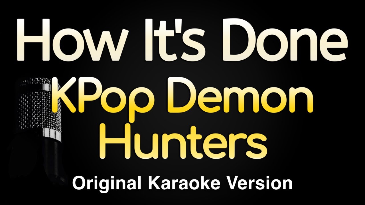 Sing Along to Kpop Demon Hunters 🎤 Karaoke with Lyrics & Original Key