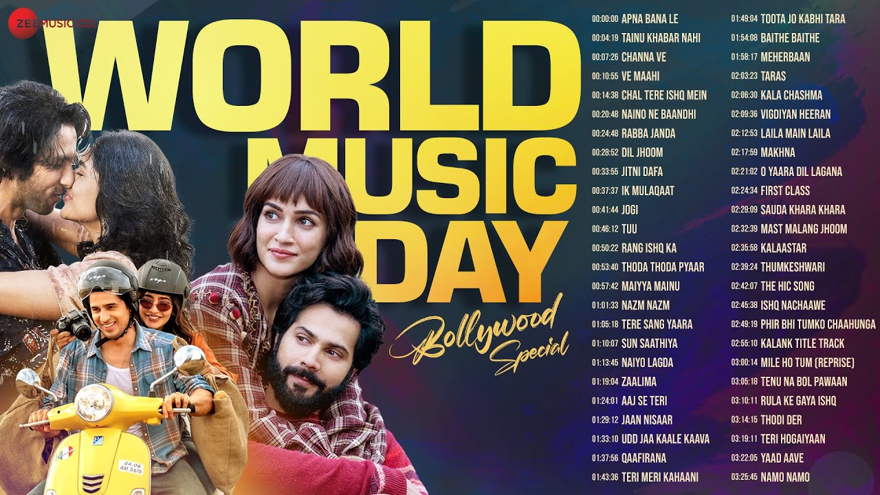World Music Day 2024: 50 Superhit Songs 🎶