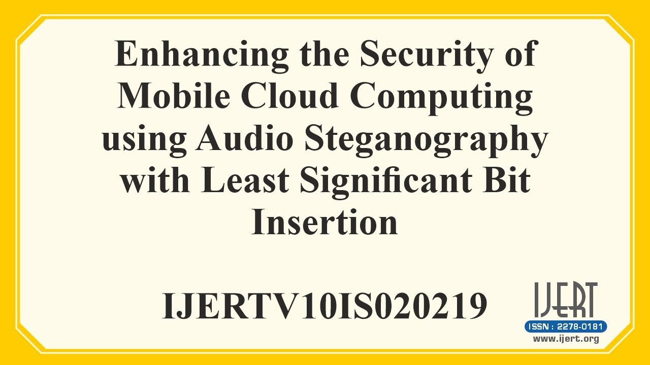 Boost Mobile Cloud Security with Advanced Audio Steganography Techniques 🔒