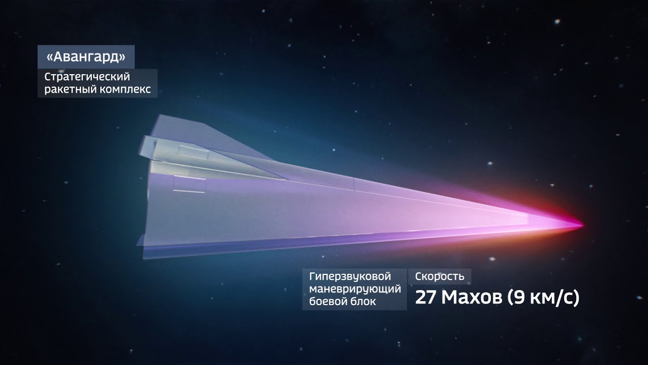 Российский гиперзвуковый комплекс «Авангард» 🚀