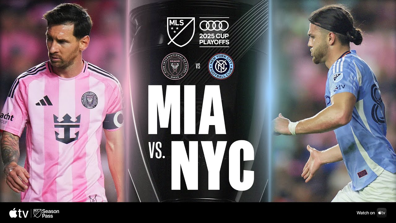 Inter Miami vs. NYCFC | 2025 MLS Playoffs Highlights