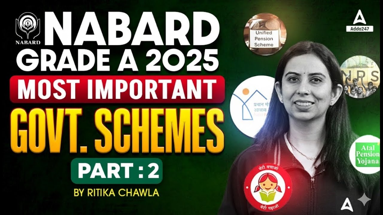 NABARD Grade A 2025: Key Govt Schemes for ESI & ARD