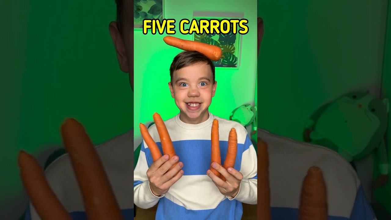 Can You Count the Carrots?🥕 Fun Kids' Counting Game