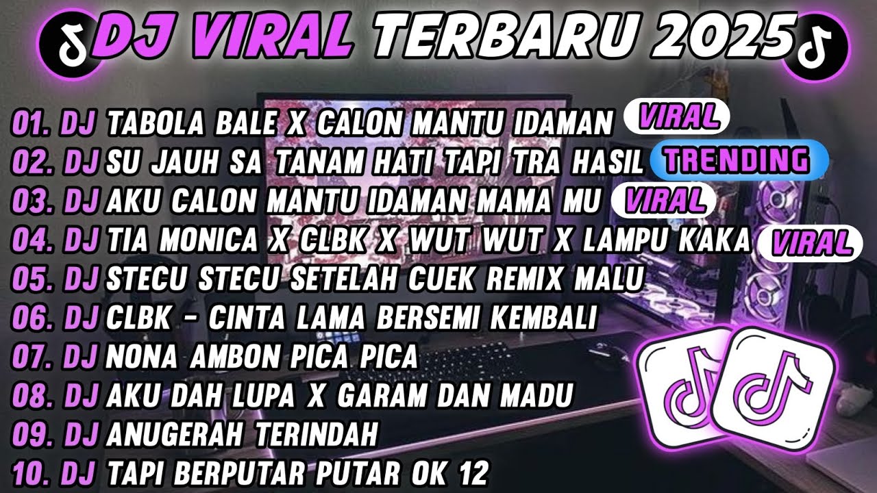 DJ TikTok Terbaru 2025 - Full Album DJ Tabola Bale x Calon Mantu Idaman